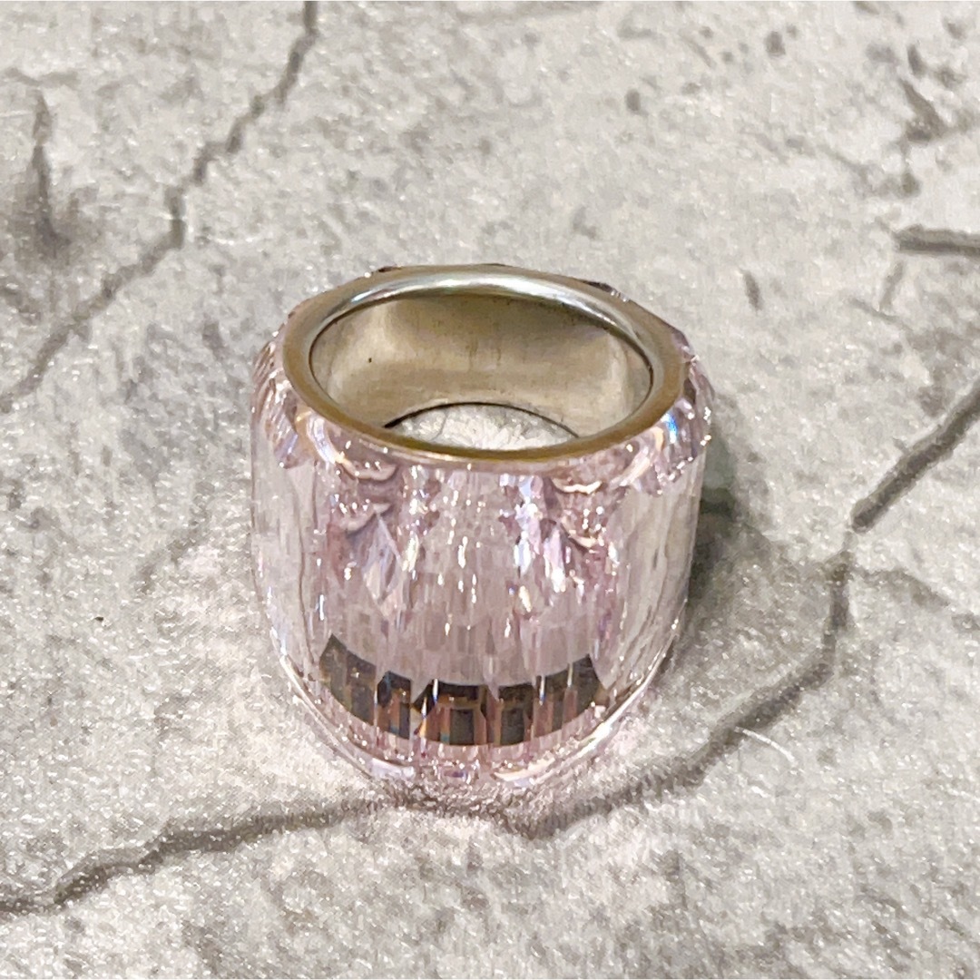 SWAROVSKI - 廃盤 美品 SWAROVSKI GLACIER CRYSTAL RING 13号の通販 by