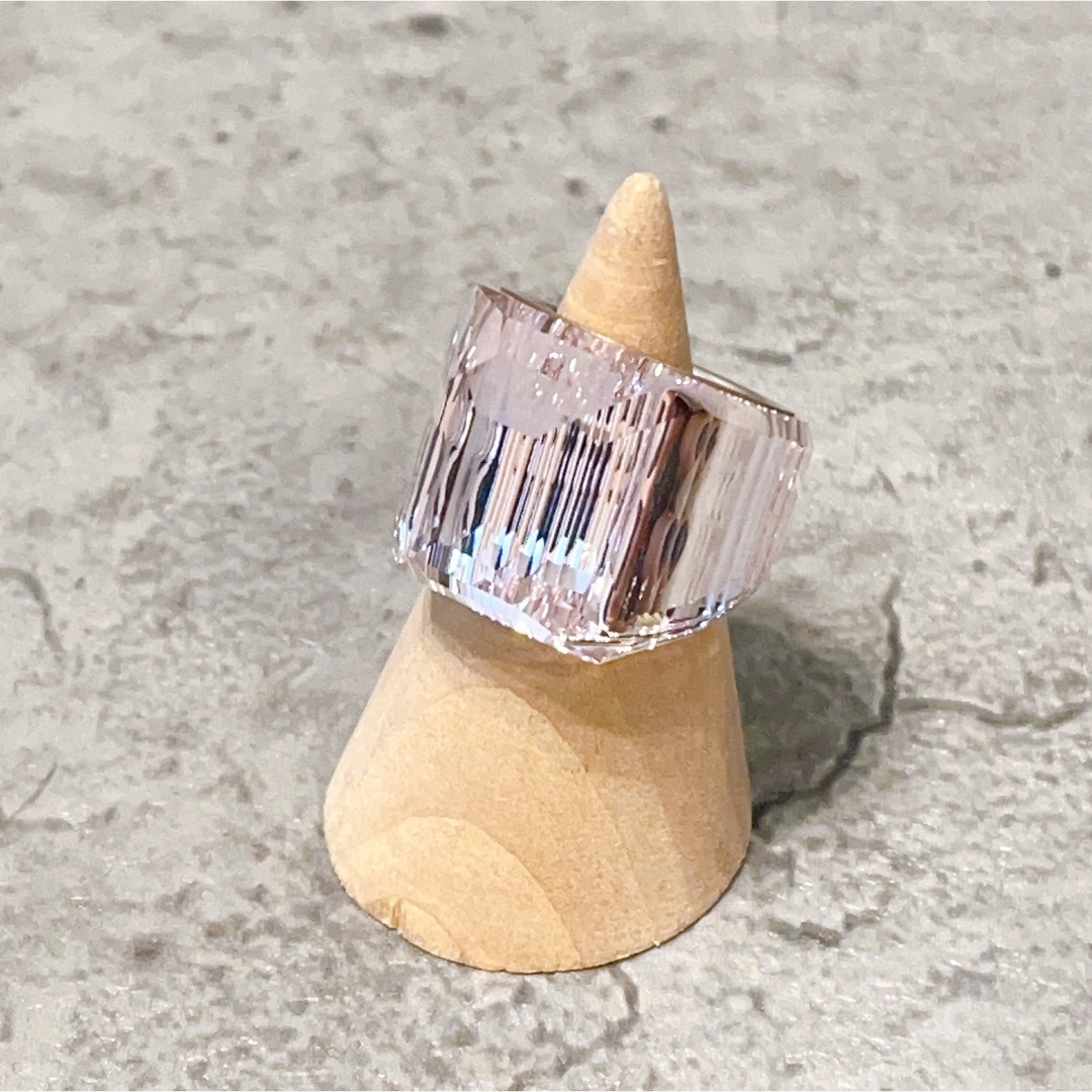 廃盤 美品 SWAROVSKI GLACIER CRYSTAL RING 10号