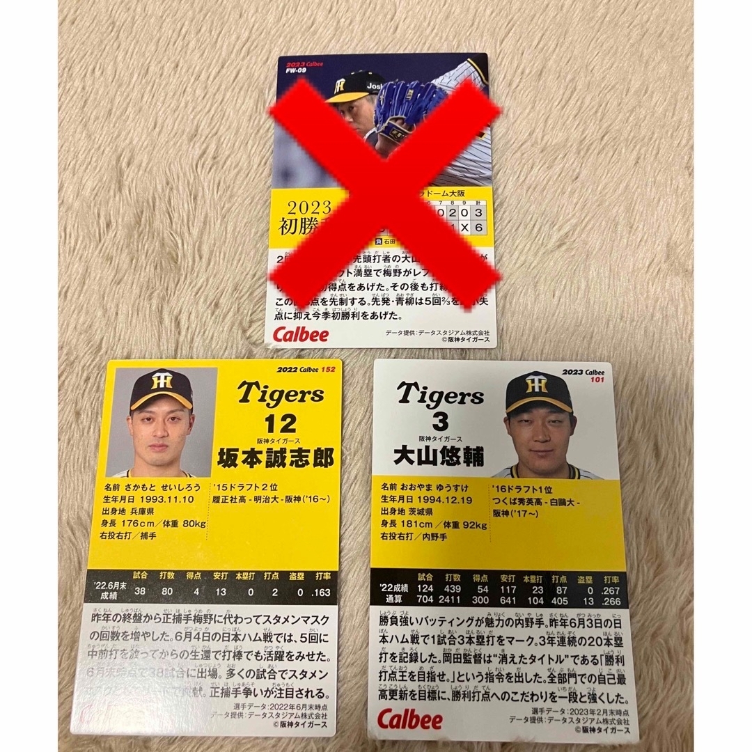 プロ野球チップ2023 第2弾　阪神タイガース