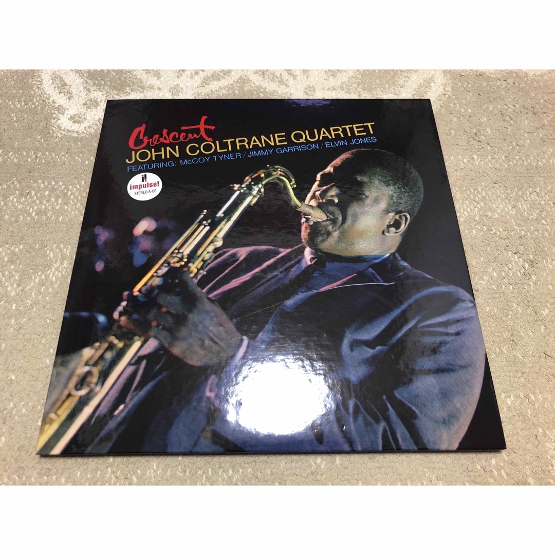 ORG John Coltrane Crescent 45回転 2枚組 LP