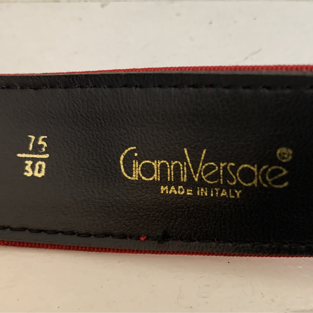Gianni Versace - GIANNI VERSACE VINTAGE 80s イタリア製 装飾ベルト
