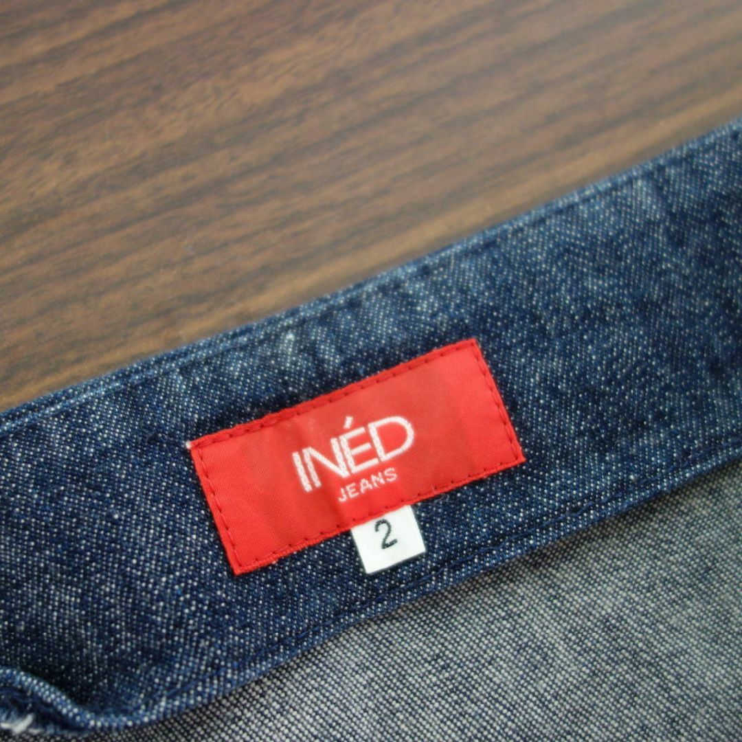 INED(イネド)のINED/デニムスカート レディースのスカート(ミニスカート)の商品写真