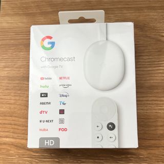 グーグル(Google)のGoogle Chromecast  HD ホワイト(映像用ケーブル)