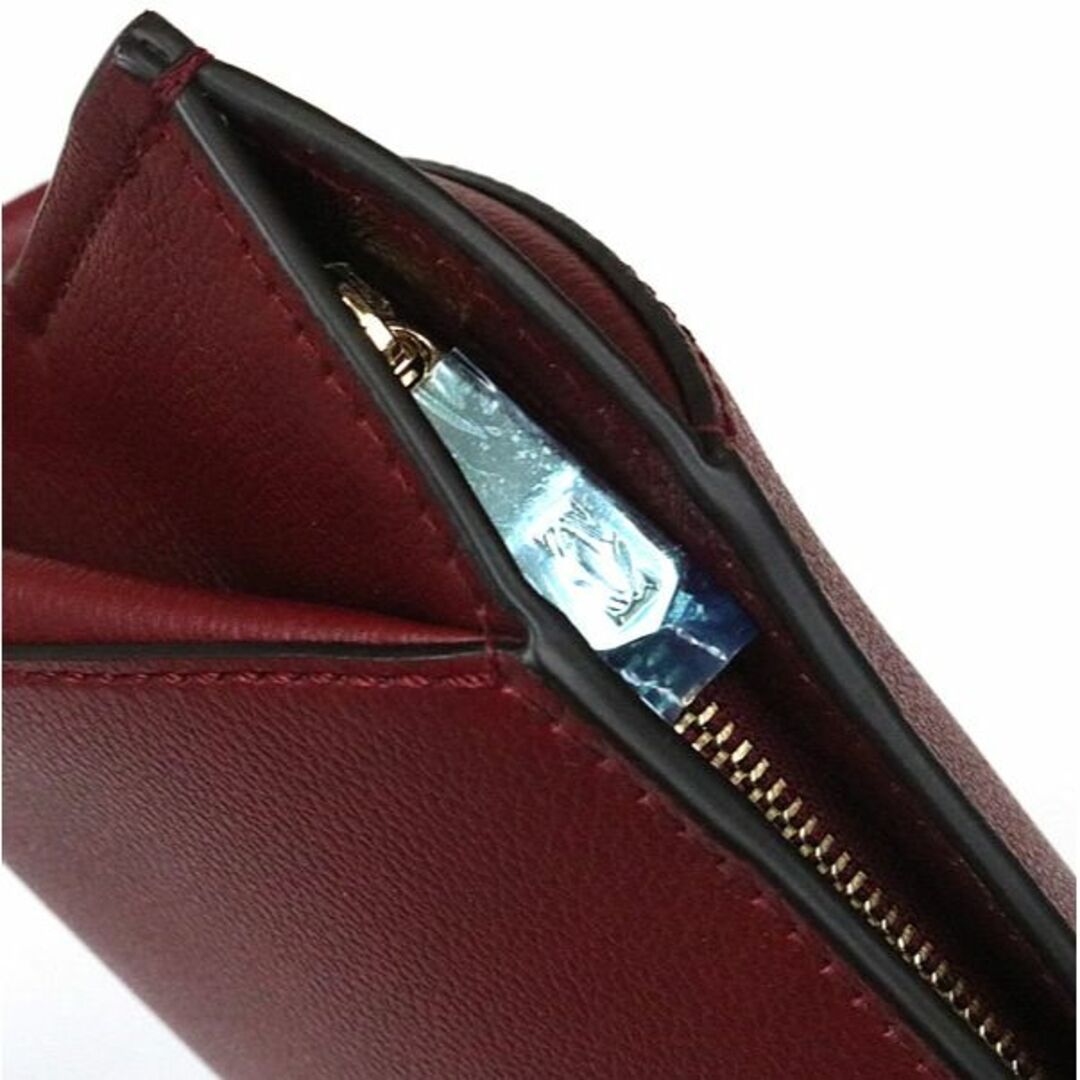 銀座店 新品 カルティエ Cドゥ カルティエ レザー ポーチ ボルドー92042