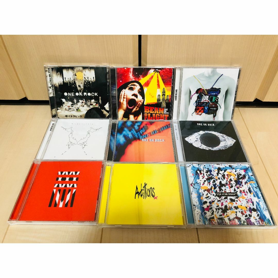 帯付】 ONE OK ROCK 国内盤 CD アルバム 9枚セットの通販 by うり's ...