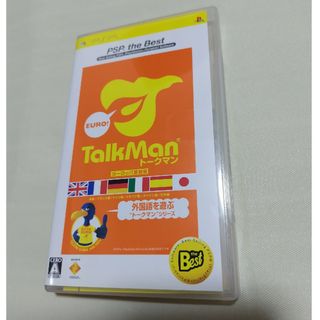 ソニー(SONY)のPSPソフト「Talk Manトークマン ヨーロッパ言語版」(家庭用ゲームソフト)