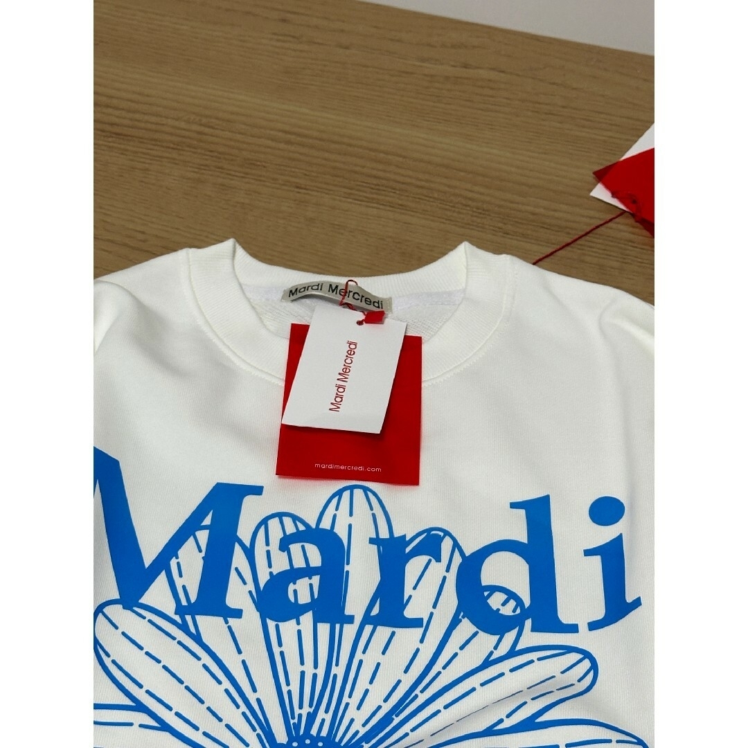 ❁⃘美品❁⃘ MARDI MERCREDI スウェットFLOWER MARDI