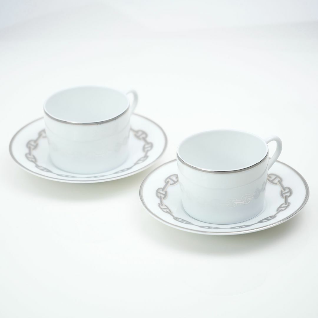 Hermes - エルメス シェーヌダンクル HERMES Chaine d'ancre プラチナ