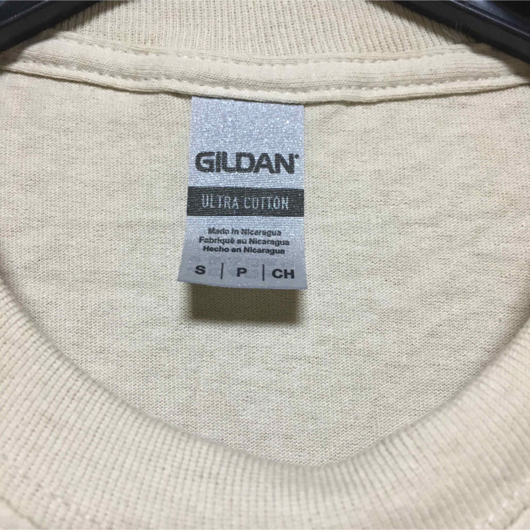 GILDAN(ギルタン)の新品 GILDAN ギルダン 長袖ロンT サンドベージュ S メンズのトップス(Tシャツ/カットソー(七分/長袖))の商品写真