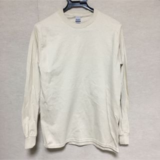 ギルタン(GILDAN)の新品 GILDAN ギルダン 長袖ロンT サンドベージュ S(Tシャツ/カットソー(七分/長袖))