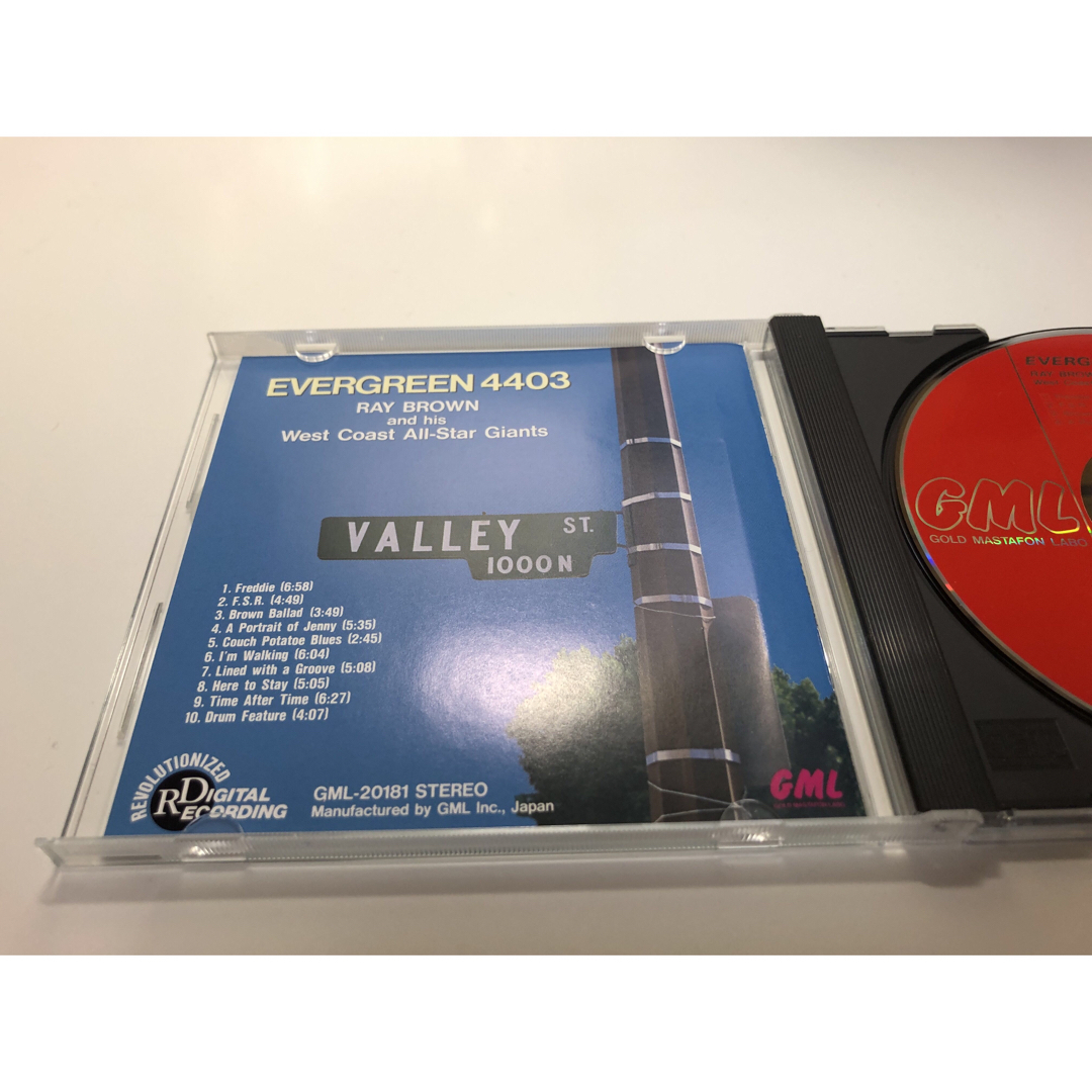 GML Ray Brown Evergreen 4403 高音質 CD 廃盤 エンタメ/ホビーのCD(ジャズ)の商品写真