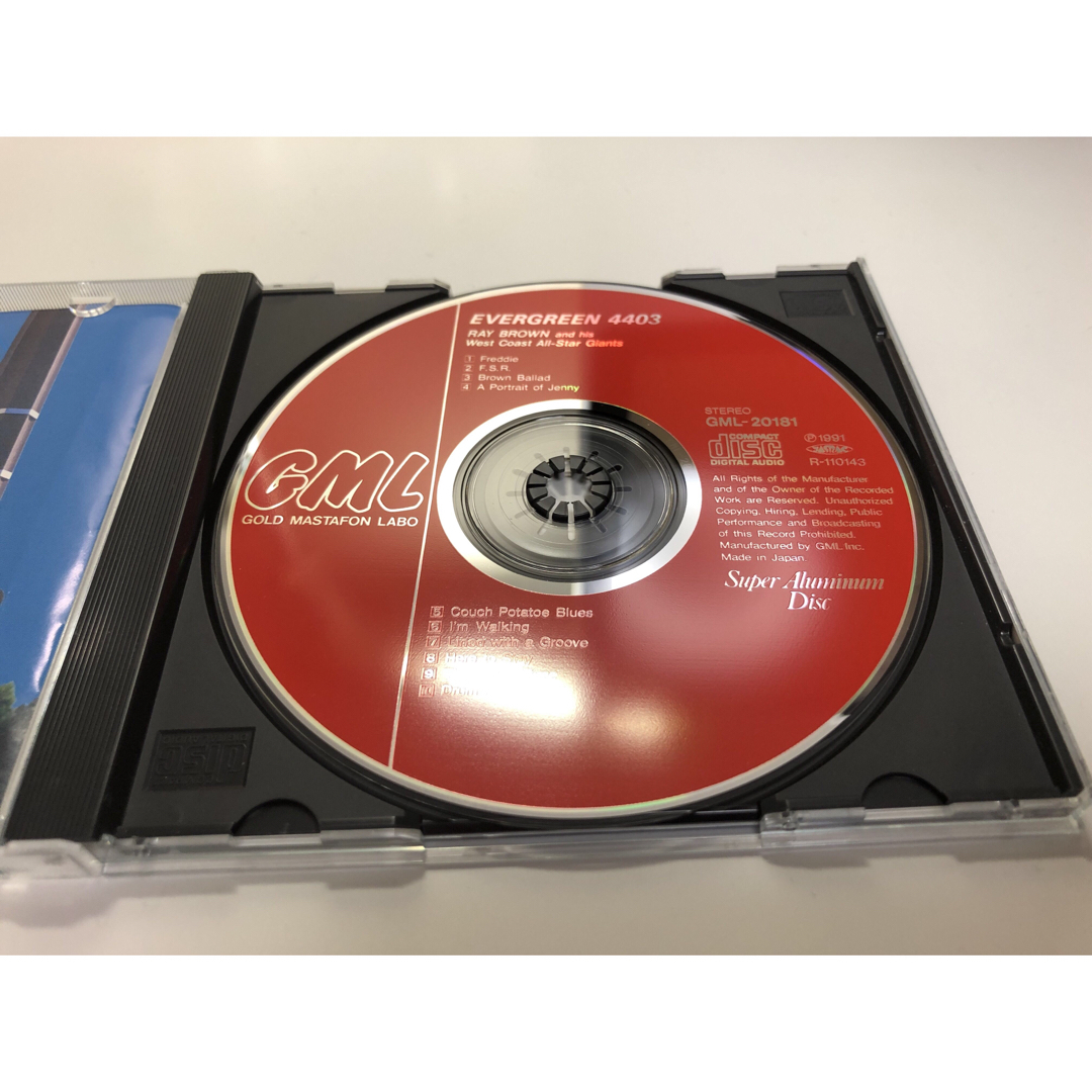 GML Ray Brown Evergreen 4403 高音質 CD 廃盤の通販 by ピノコ's shop