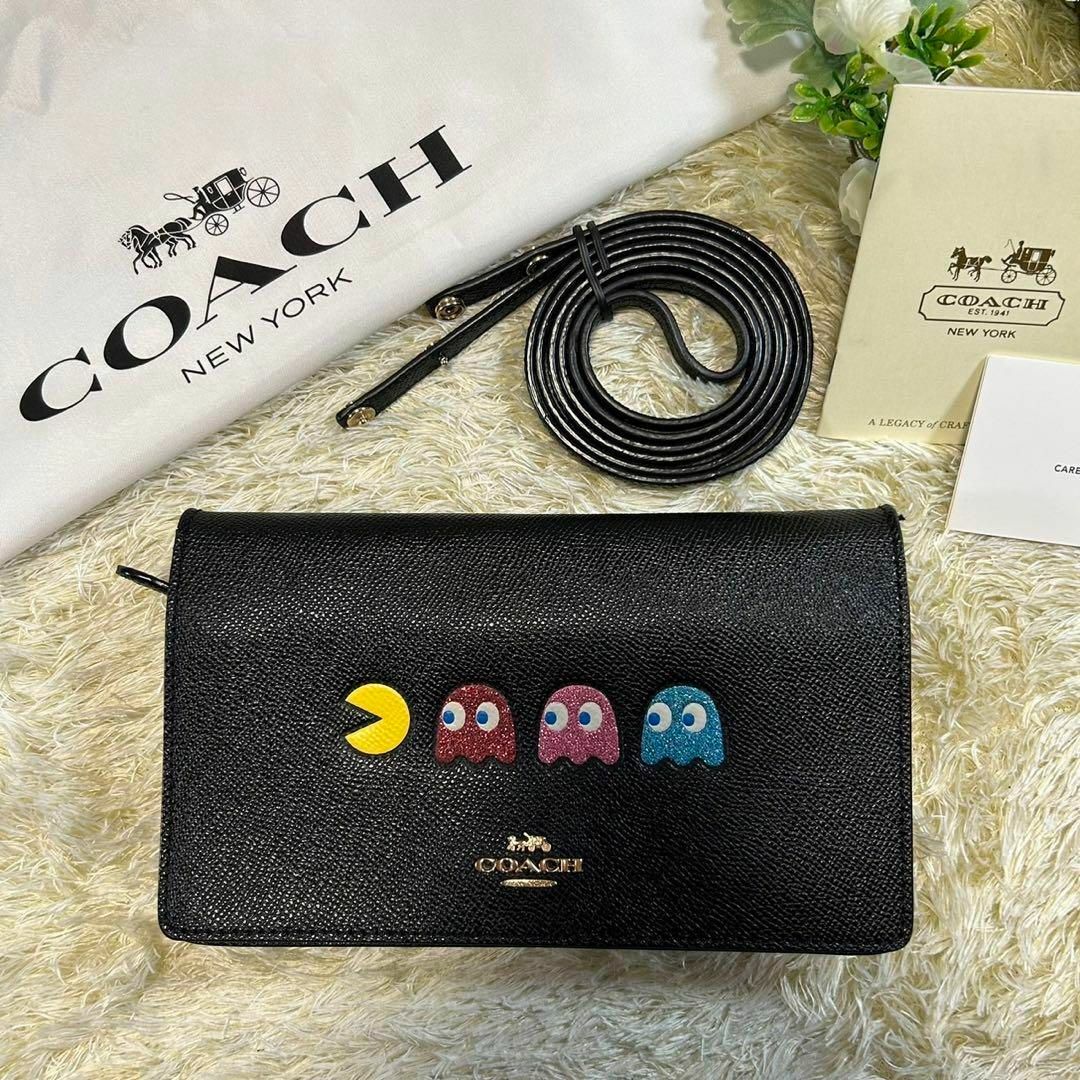 COACH - 【極美品】コーチ 75605 パックマン コラボ ショルダーバック ...