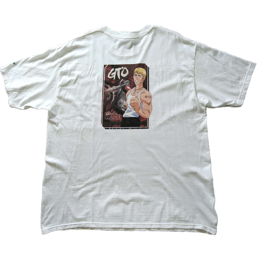 古着 ©2003 GTO Tシャツ XL 白 アニメTシャツ *の通販 by ご購入