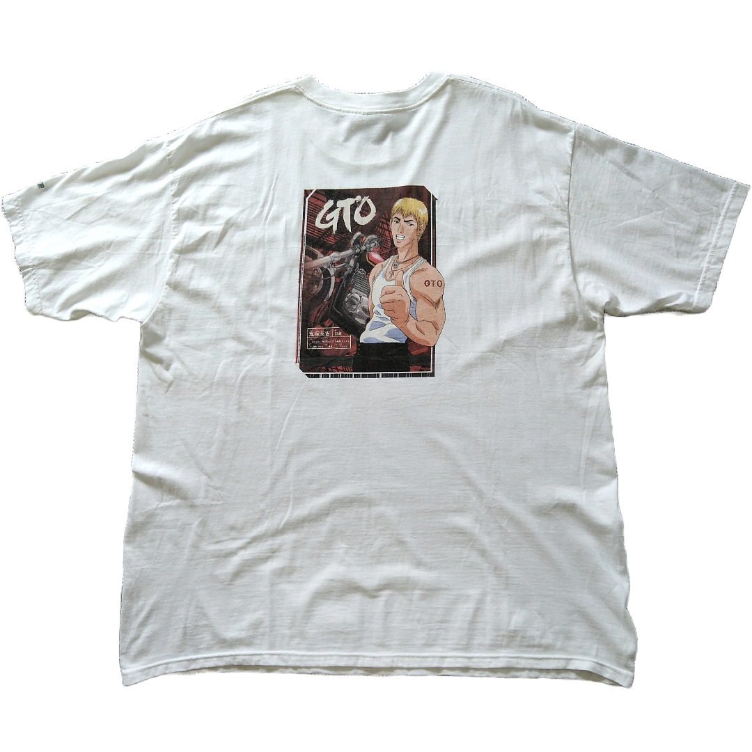 ©2003　GTO　Tシャツ　XL　白　アニメTシャツ *