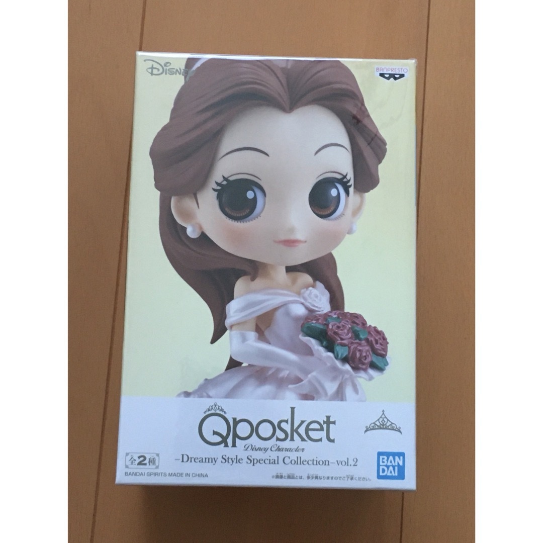 ベル(ホワイト) Q posket Disney Characters -Belle Dreamy Style- 美女と野獣 フィギュア プライズ(38498) バンプレスト