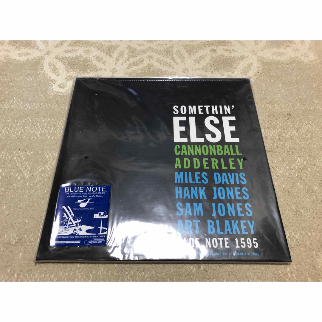 レコードCannonball Adderley Somethin' Else 高音質LP