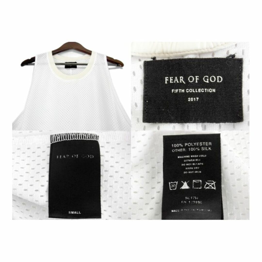 フィアオブゴッド□FIFTH COLLECTIONレイヤードメッシュタンクトップ-