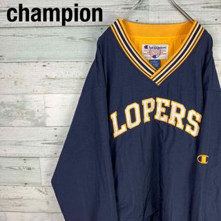 champion UCLA ナイロン プルオーバー ピステ O