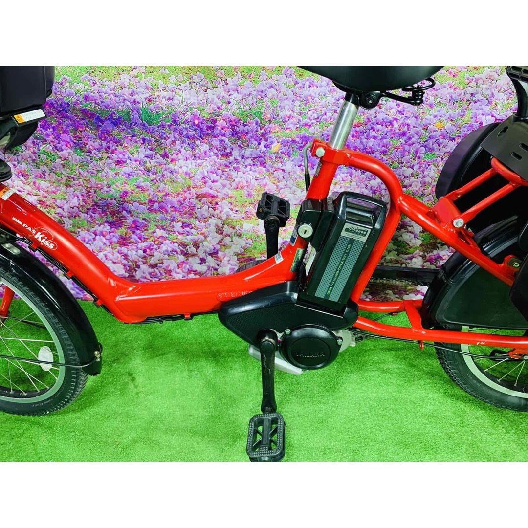 ヤマハ - ☆5588子供乗せ電動アシスト自転車ヤマハ3人乗り対応20インチ