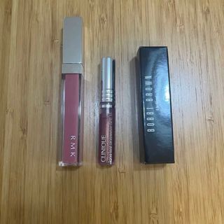 ボビイブラウン(BOBBI BROWN)のグロス・ルージュ　ピンク系3本セット(リップグロス)