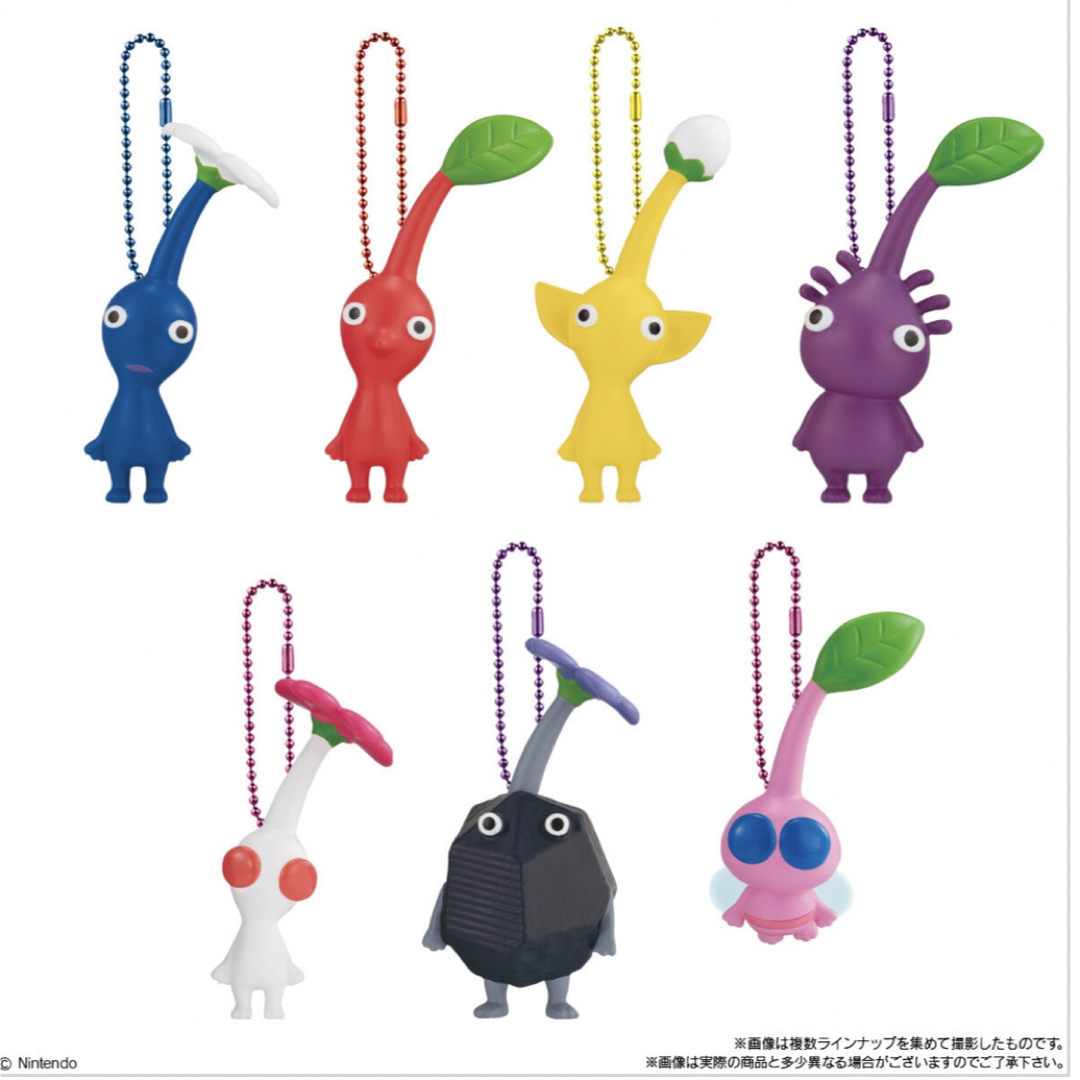 任天堂(ニンテンドウ)の未開封品 PIKMIN ピクミン マスコット&フルーツグミ 2袋セット エンタメ/ホビーのフィギュア(ゲームキャラクター)の商品写真