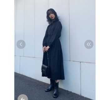 マウジー(moussy)のマウジー　EMBROIDERED MAXI ドレス　ワンピース　ロング　刺繍(ロングワンピース/マキシワンピース)