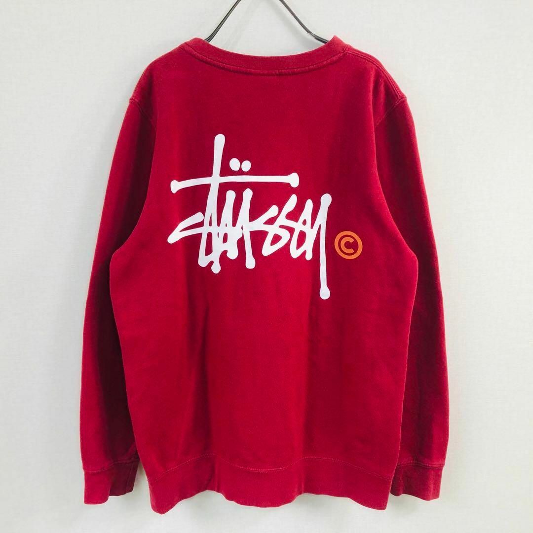 激希少STUSSY ステューシー 極希少カラー ピンク　プルオーバーＳ　USA製