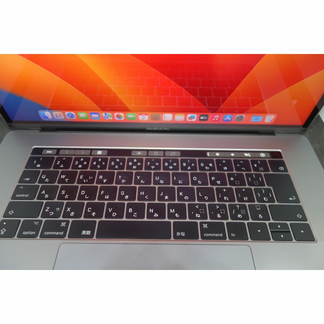 MacBook Pro 2017 15インチ 256GB【バッテリー交換済み】