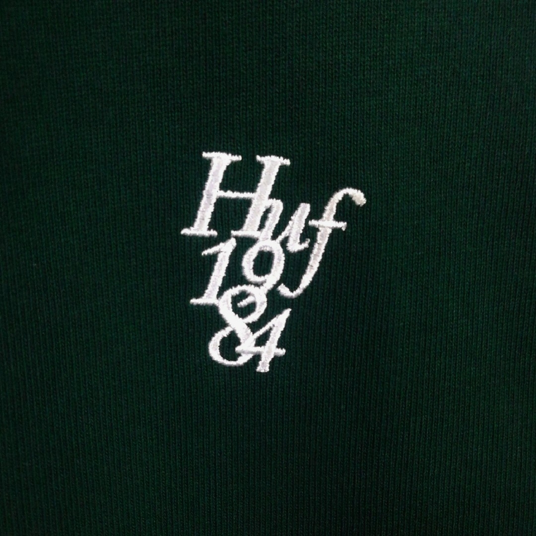 HUF - 《HUF(ハフ)》ロゴ刺繍 ビッグシルエット 長袖 厚手ラガーシャツ