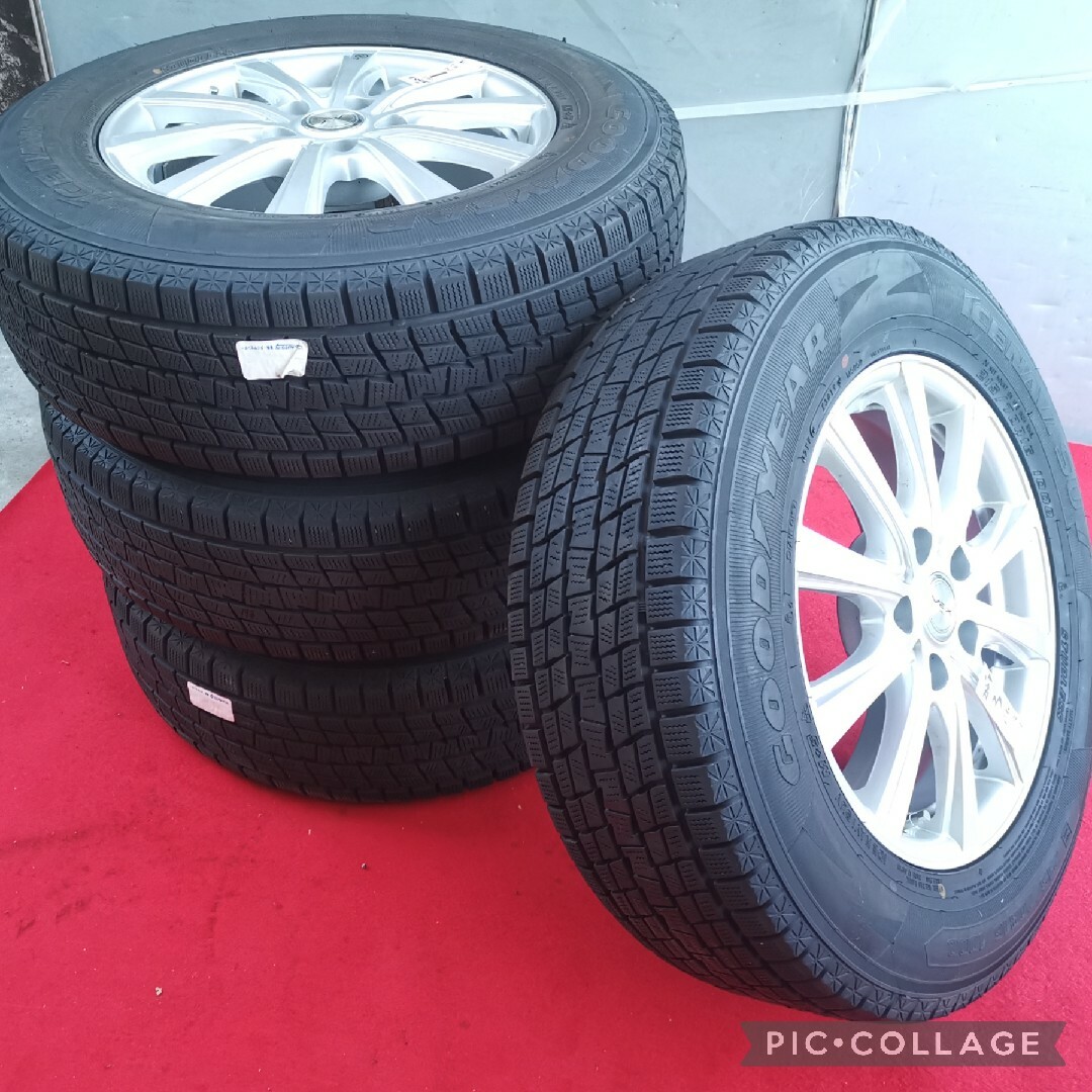 【美品】VEX 16in 6.5J +38 PCD114.3 グッドイヤー アイ