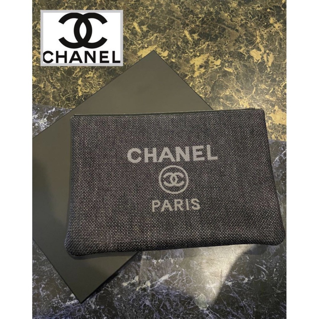 【CHANEL】シャネル ドーヴィルクラッチ