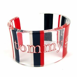 トミーガール バングル ブレスレット トリコロール ブランド アクセサリー 小物 レディース クリア tommy girl