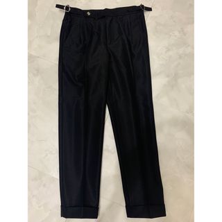 ベルトレスパンツ/イタリアンパンツ/スラックス/サイズ29/ブラックの