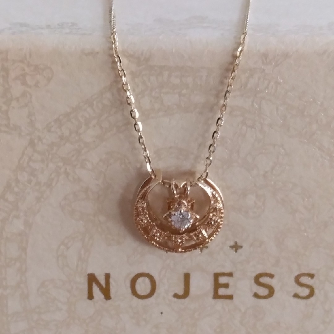 NOJESS(ノジェス)のノジェス K10 ダイヤモンド ネックレス 5way チャーム アレンジ 美品 レディースのアクセサリー(ネックレス)の商品写真