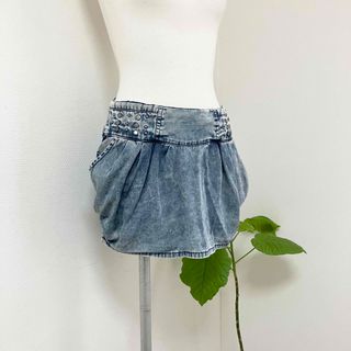 ザラキッズ(ZARA KIDS)のZARA kids ザラキッズ　152㎝　7号　デニムミニスカート(スカート)