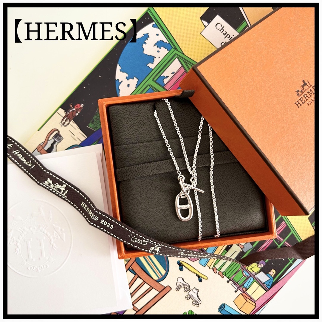 【HERMES】新品 シェーヌダンクル ペンダント