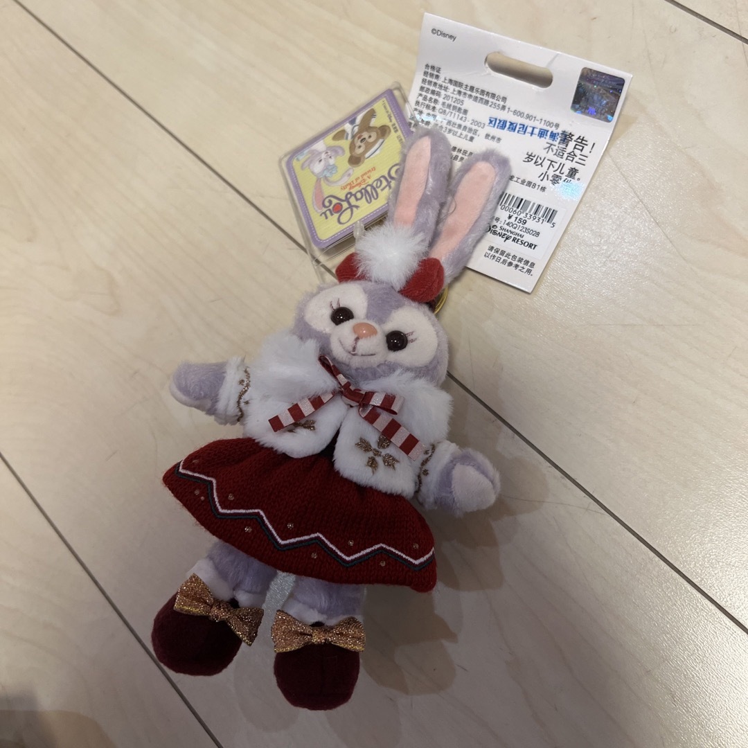 クリスマス ステラルー ぬいぐるみチャーム 上海ディズニー ディズニーランド クリスマス ステラルー ぬいぐるみチャーム 上海ディズニー ディズニーランド