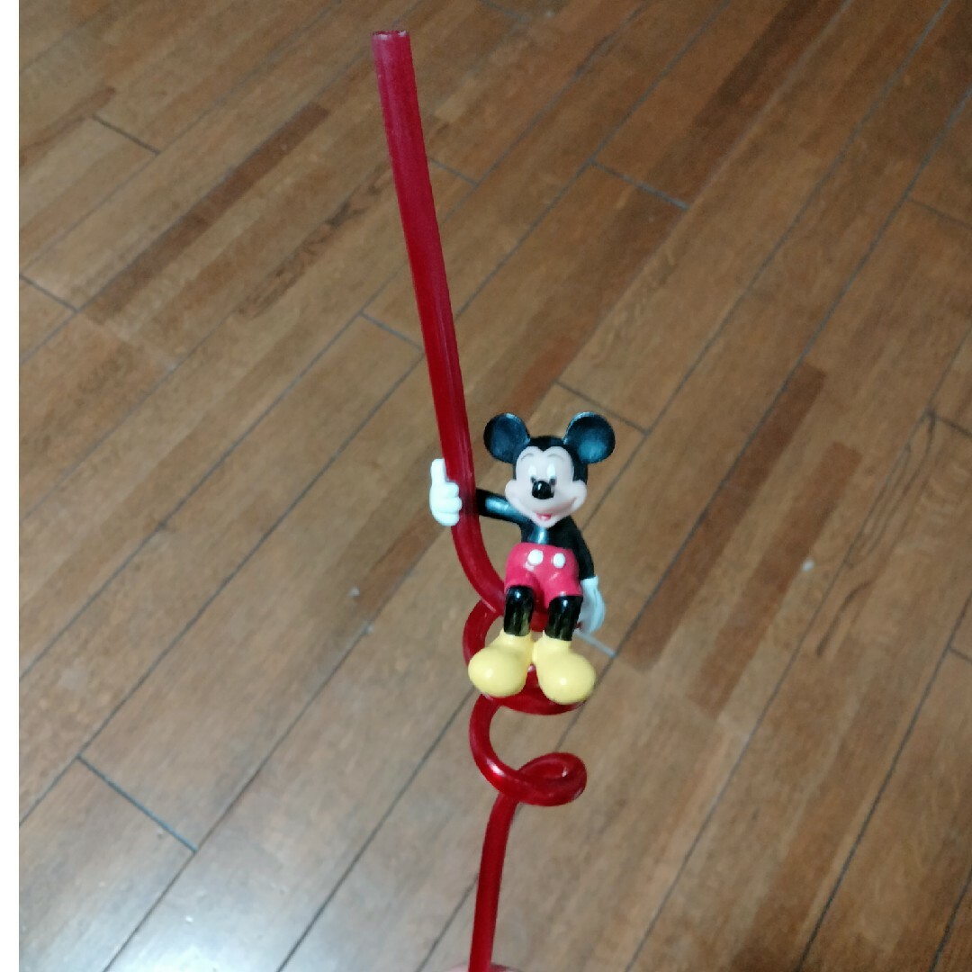 Disney(ディズニー)のディズニーミッキーストロー エンタメ/ホビーのおもちゃ/ぬいぐるみ(キャラクターグッズ)の商品写真