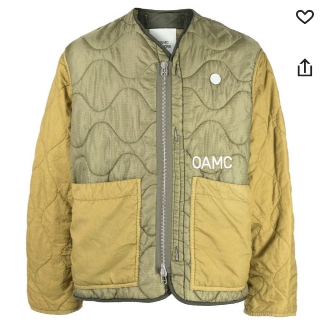 定価24万 OAMC RE:WORK FLEECE LINED JACKET - ミリタリージャケット