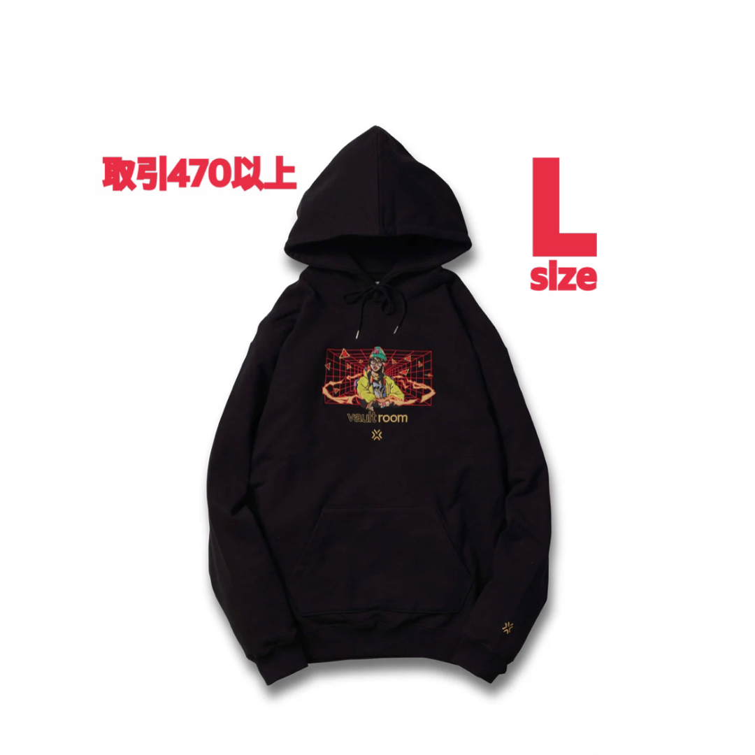 VR × VALORANT CHAMPIONS HOODIE BLK Lサイズの通販 by でぶちゃん's ...