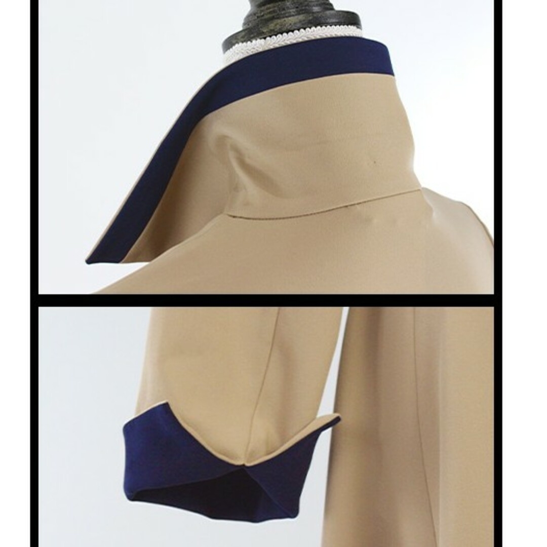 imysi様専用　JENNE オードリーフレアトレンチコート レディースのジャケット/アウター(トレンチコート)の商品写真