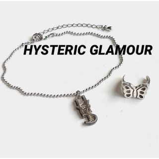 HYSTERIC GLAMOURヒステリックグラマー アンクレット&トゥリング