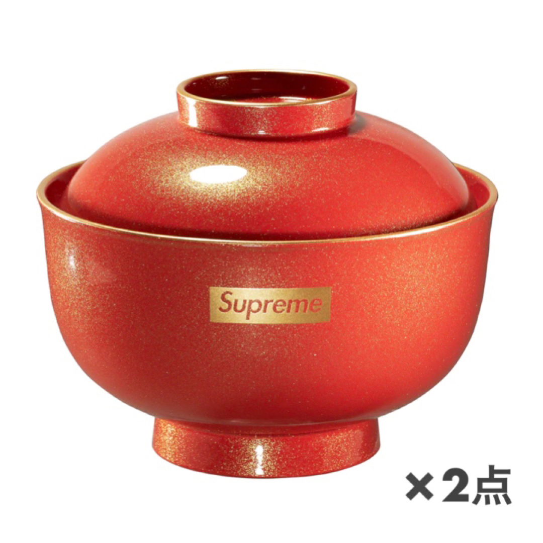Supreme - 即日発送可 Supreme Zoni Glitter Bowl 2点セットの通販 by