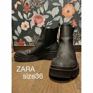 ザラ(ZARA)の⭐︎値下げ⭐︎ZARA サイドゴアブーツ　サイズ36(ブーツ)