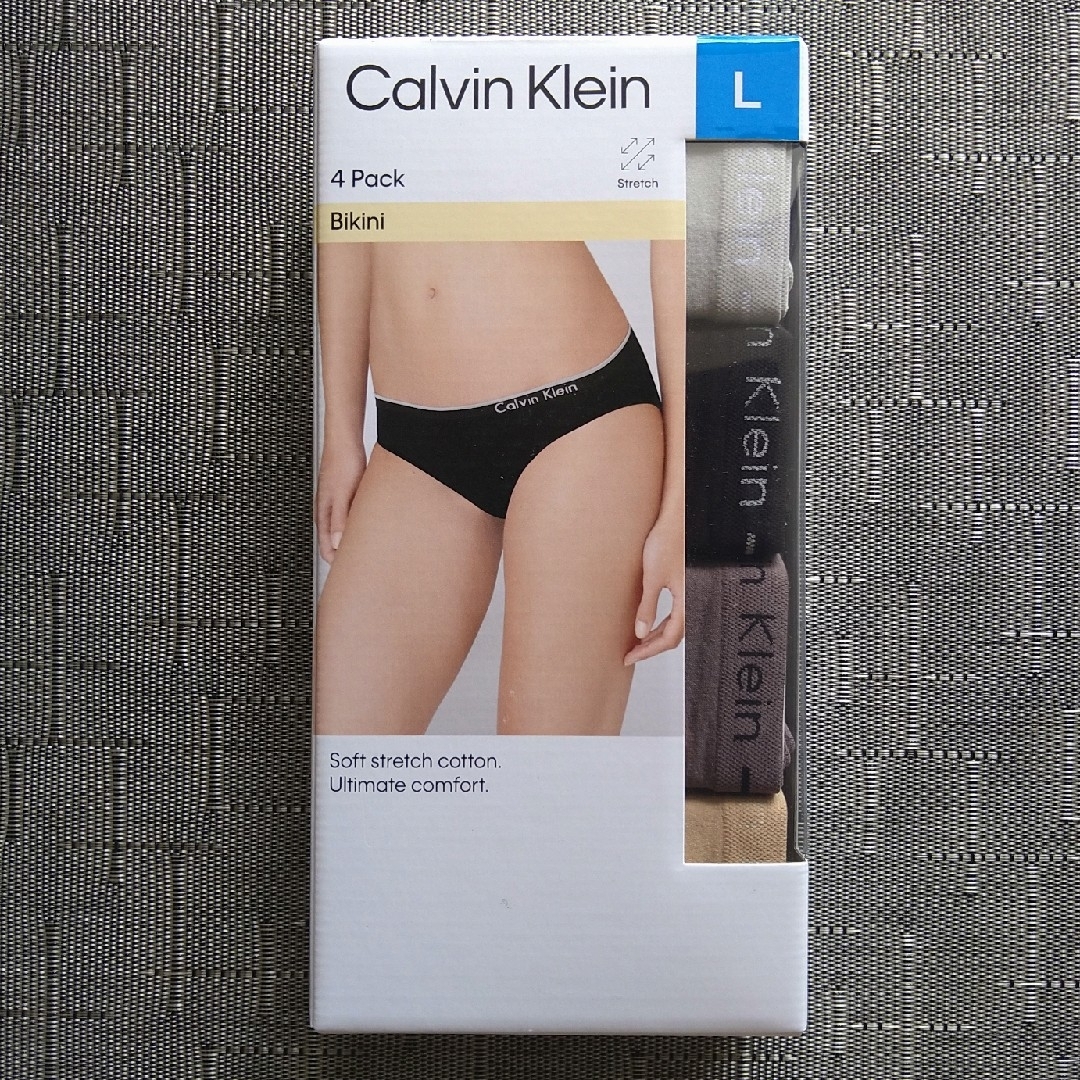 Calvin Klein　ソフトストレッチコットンビキニショーツ(Ｌ)★４枚　① | フリマアプリ ラクマ