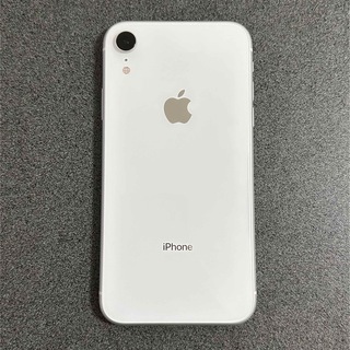 アップル(Apple)のiPhone XR 128GB ホワイト(スマートフォン本体)