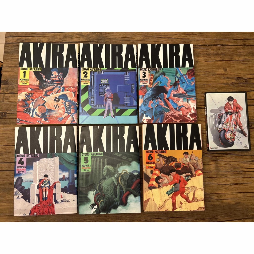 大友克洋  AKIRA 全巻セット　&  DVDセット