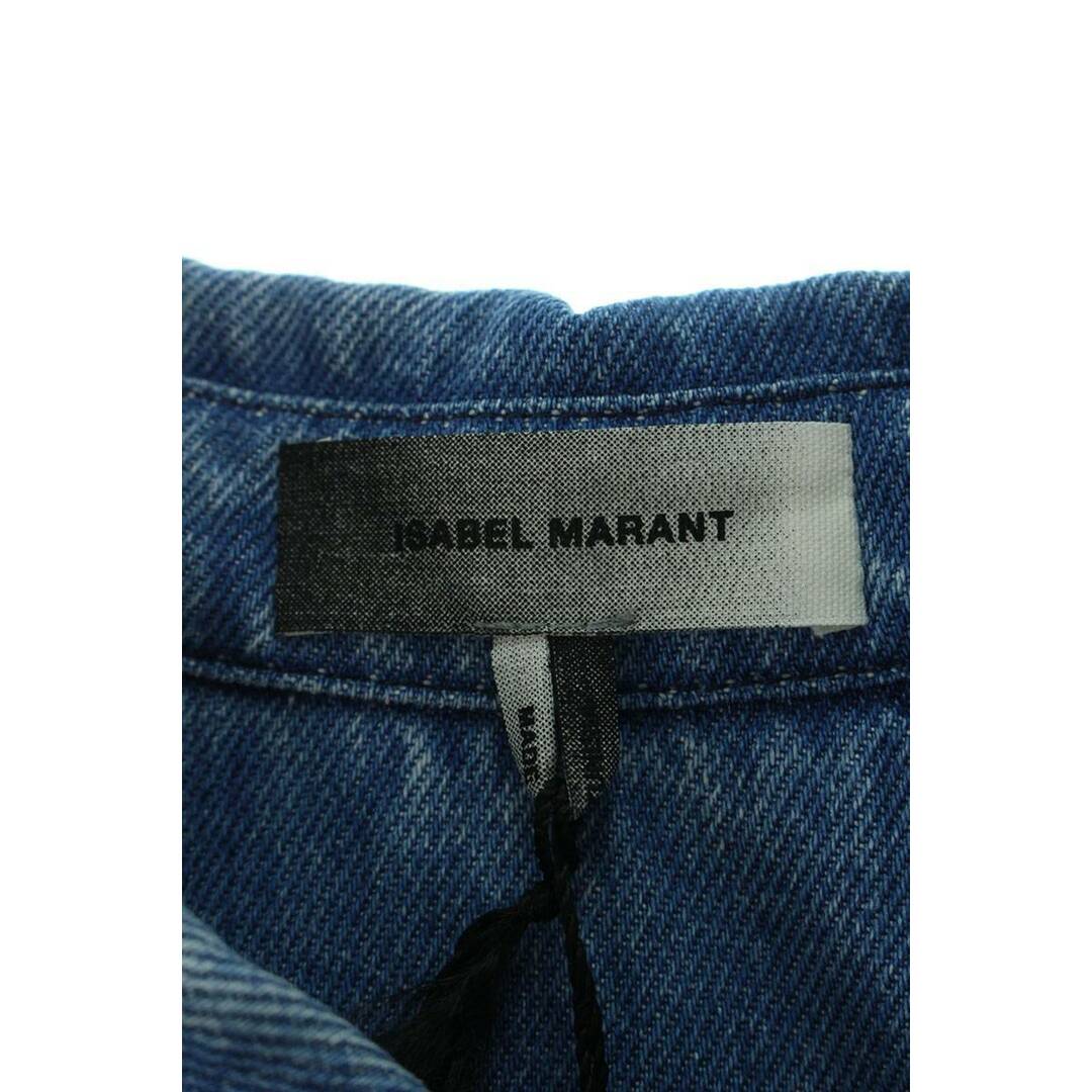 Isabel Marant(イザベルマラン)のイザベルマラン  22SS  22PCH0806 22P020H オーバーサイズデニム半袖シャツ メンズ L メンズのトップス(シャツ)の商品写真