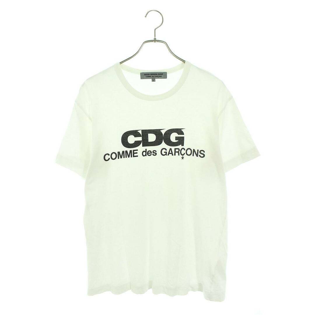 グッドデザインショップコムデギャルソン GOOD DESIGN SHOP COMME des GARCONS  IH-T009 AD2018　ロゴプリントTシャツ メンズ L